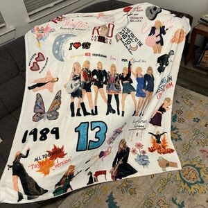 Unbranded Taylor swift Throw Blanket GUC